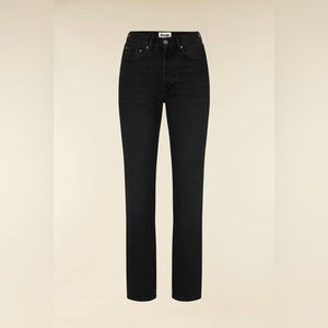 Rouje Paris Germain Jeans in color Noir Stone Simple